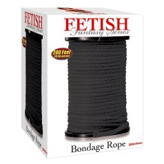 Fetish Shibari Corde de Bondage - 60m (noir)