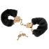 Pipedream Fetish Fantasy Gold - menottes en peluche (noir)