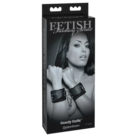 Fetish - menottes douces - noir
