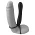 Fétiche Double Trouble - Anneaux avec pénis et dildo (noir)