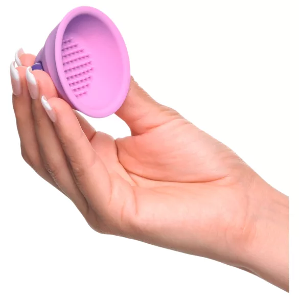 Fantasy For Her - stimulateur téton vibrant - silicone violet