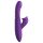 Fantaisie Pour Elle - Vibromasseur 3-en-1 à poussée, chauffant (violet)