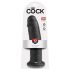 King Cock 10 - gode ventouse (25cm) - noir
