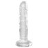 King Cock Clear 6 - gode ventouse (15cm)