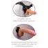Real Feel Deluxe No.1 - gode réaliste avec testicules - vibration
