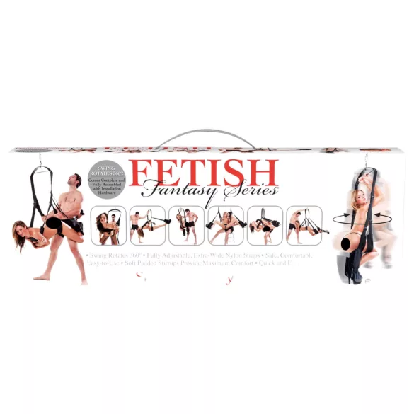 Pipedream - Fetish Fantasy - balançoire sexuelle à rotation 360° (noir)