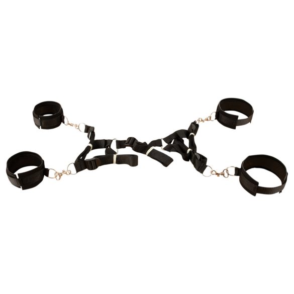 Fetish Fantasy - kit attache lit - bondage noir