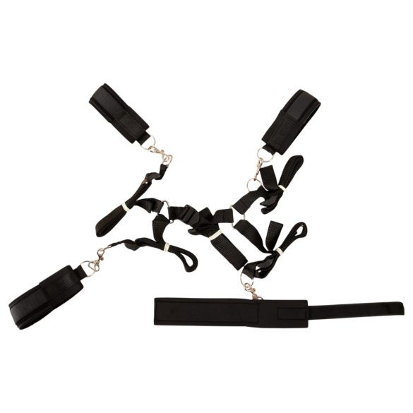 Fetish Fantasy - kit attache lit - bondage noir