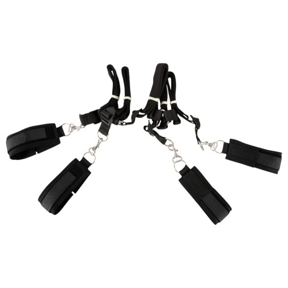 Fetish Fantasy - kit attache lit - bondage noir