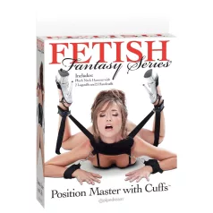   Pipedream - Fetish Position Master - Set de bondage BDSM (noir)