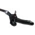 Fetish Strap-On 12 - Harnais avec Dildo Creux (Noir)