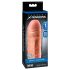 X-TENSION Mega 1 - gaine réaliste pénis (17,7cm) - naturel