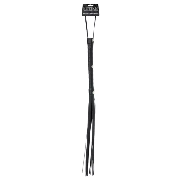 Pipedream - Fetish Fantasy Deluxe Cat-O-Nine - fouet - noir (65 cm)