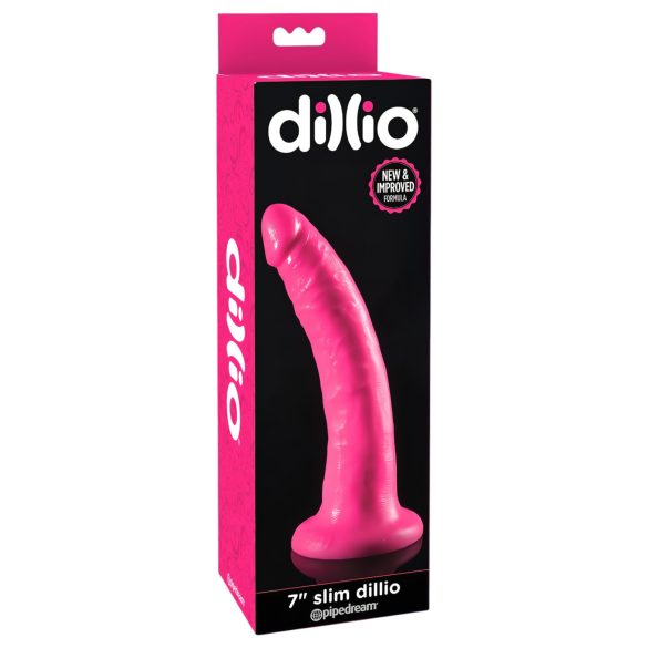 Dillio 7 - Réaliste avec Ventouse (18cm) - Rose