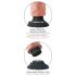 King Cock 8 - Vibrateur flexible et réaliste (25cm)