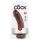 King Cock 8 dildo (20cm) - marron