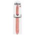 King Cock 16 Tapered - Double Dildo Réaliste (41 cm) - Naturel
