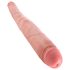 King Cock 16 Tapered - Double Dildo Réaliste (41 cm) - Naturel