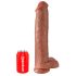 King Cock 15 - Gode Géant (38cm) - Ton Sombre