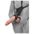 King Cock Strap-on 10 - gode ceinture creux 25 cm