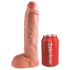 King Cock Strap-on 10 - gode ceinture creux 25 cm