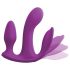 3Some Total Extase - Vibromasseur Triple Sans Fil (Violet)