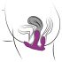 3Some Total Extase - Vibromasseur Triple Sans Fil (Violet)
