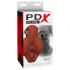 PDX Pick Your Pleasure - masturbateur réaliste 2‑en‑1 (brun)