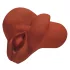 PDX Pick Your Pleasure - masturbateur réaliste 2‑en‑1 (brun)