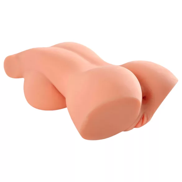 PDX Perfect 10 - torse masturbateur gros seins - silicone couleur chair