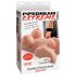 Pipedream DD - 2en1 torse masturbateur vibrant (naturel)