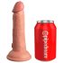 King Cock Elite 6 - dildo réaliste avec ventouse (15cm) - naturel