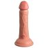 King Cock Elite 6 - dildo réaliste avec ventouse (15cm) - naturel