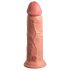 King Cock Elite 8 - gode réaliste à ventouse (20cm) - naturel