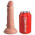 Vibromasseur ventouse naturel 15cm