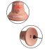 Vibromasseur ventouse naturel 15cm
