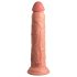 King Cock Elite 9 - vibrateur ventouse 23cm - naturel