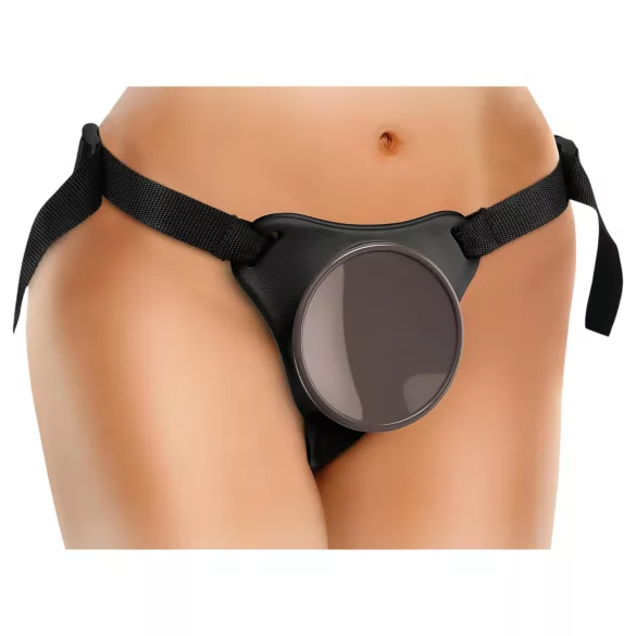 King Cock Elite - harnais avec gode réaliste - silicone marron