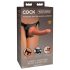King Cock Elite Comfy - Harnais avec godemichet amovible (teint naturel foncé)