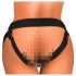 King Cock Elite Comfy - Harnais avec godemichet amovible (teint naturel foncé)