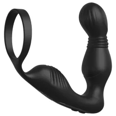   Anal Fantasy Elite - vibromasseur prostatique avec anneau pénien (noir)