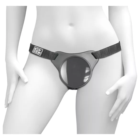 Body Dock OG - harnais compatible avec ventouse inférieure (noir)