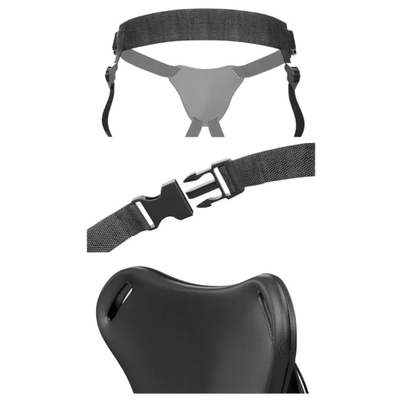 Body Dock OG - harnais compatible avec ventouse inférieure (noir)