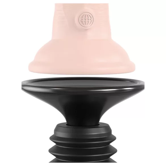 Fetish Fantasy - gode avec adaptateur thrusting - noir