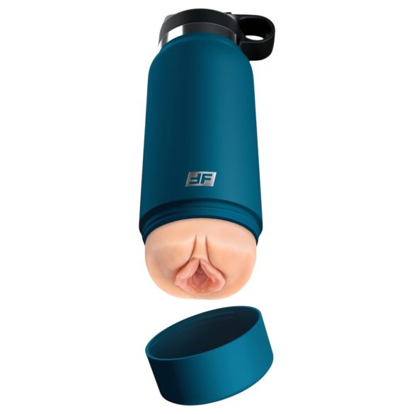 Flasque Plaisir Privé - vagin factice (bleu-naturel)