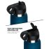 Gourde Plaisir Intime - faux vagin bleu-brun