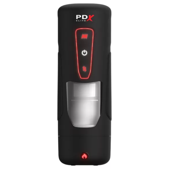 PDX Elite - masturbateur chauffant homme - noir