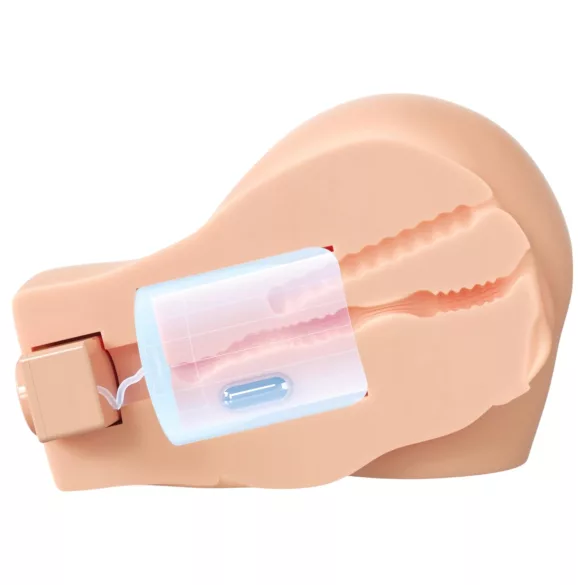 PDX Elite - masturbateur 2-en-1 à succion et vibration (couleur chair)