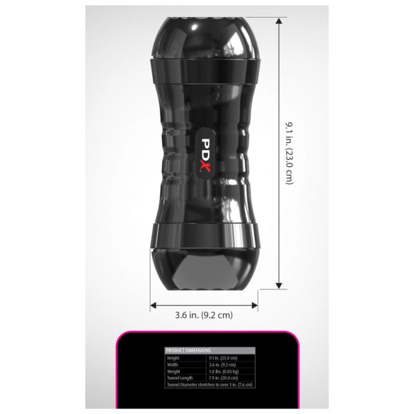 PDX Extreme - vagin masturbateur réaliste XXL - couleur chair