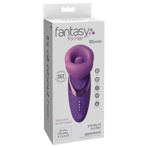 Pipedream - Fantasy For Her - stimulateur clitoridien lècheur et suceur (violet)